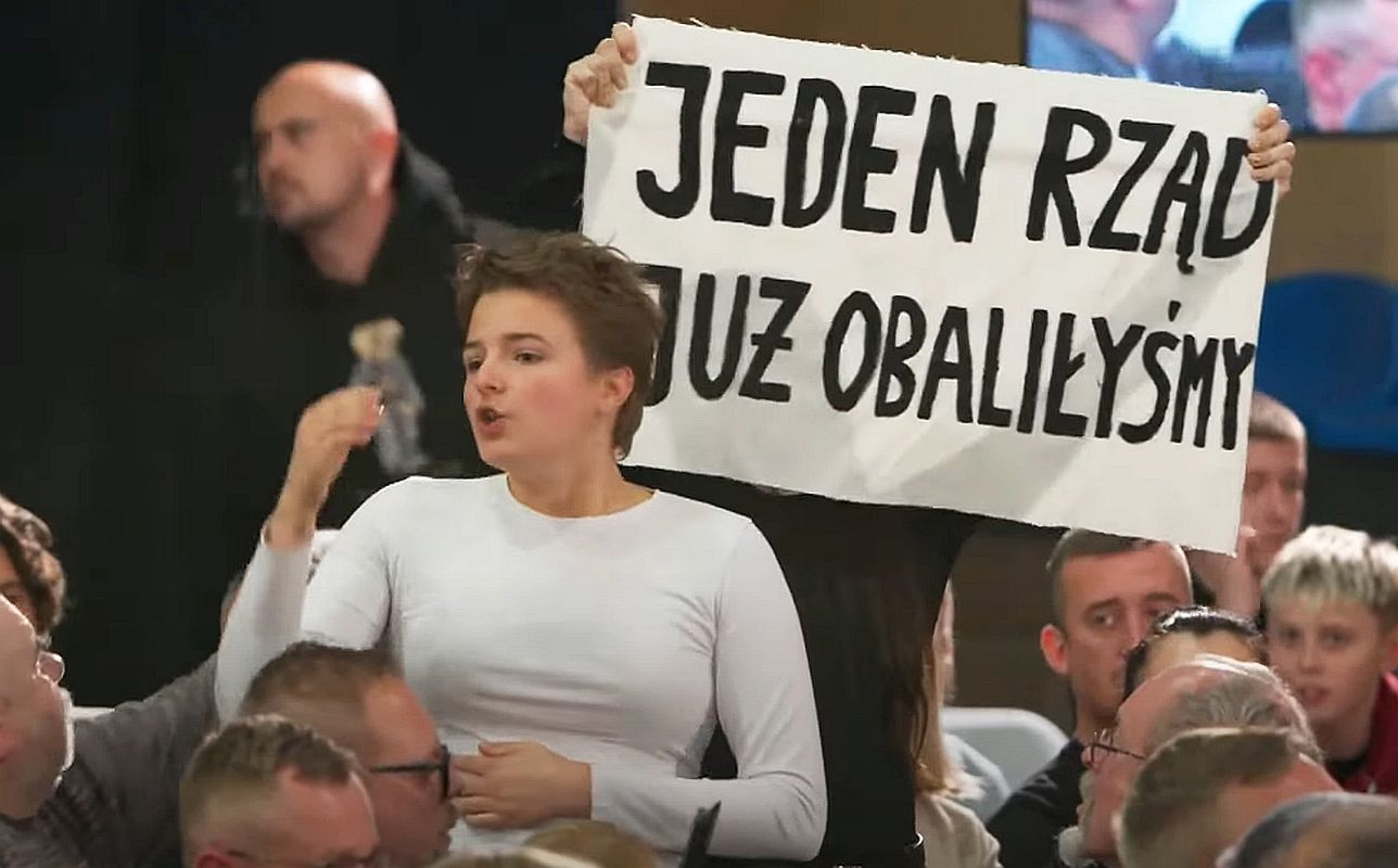 "Jeden rząd już obaliliśmy" 