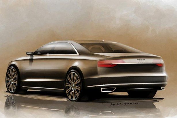Audi pokazuje szkice odświeżonego A8
