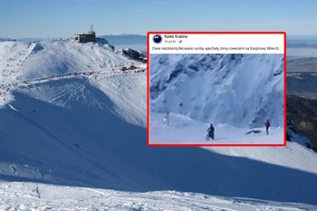 Internet huczy po nagraniu z Tatr. Rowerzyści na szlaku