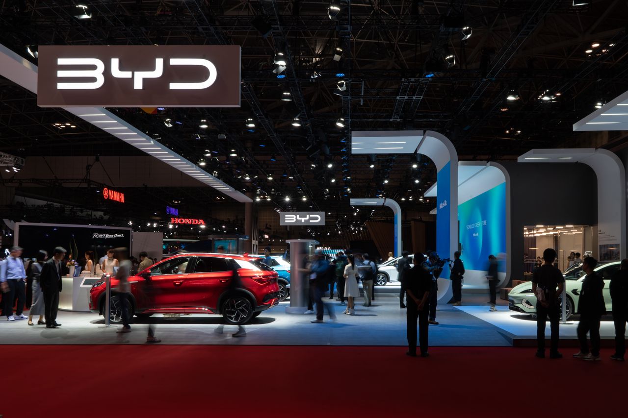 BYD to największy chiński producent samochodów