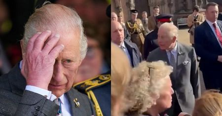 "Poddany" krzyknął do króla Karola III: "Jak długo wiedziałeś o Andrzeju i Epsteinie?" (WIDEO)