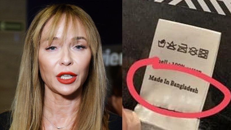 a Mania sprzedaje czapki z metką "Made In Bangladesh"