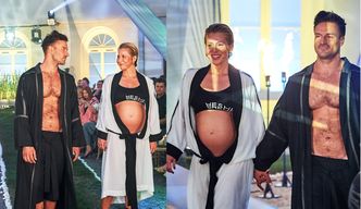 Kasia Warnke pokazała ciążowy brzuszek na pokazie mody
