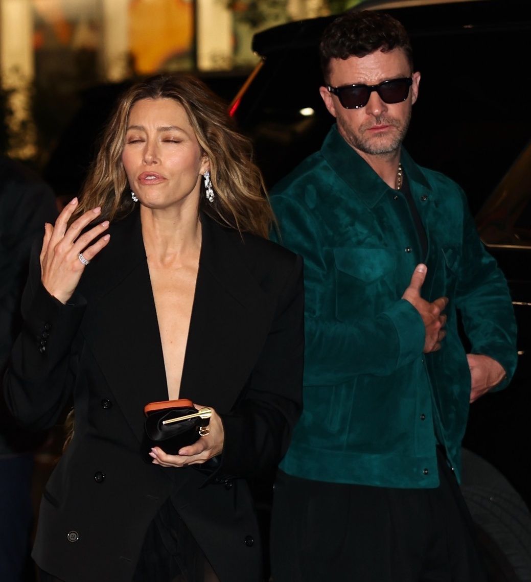 Jessica Biel i Justin Timberlake w Nowym Jorku