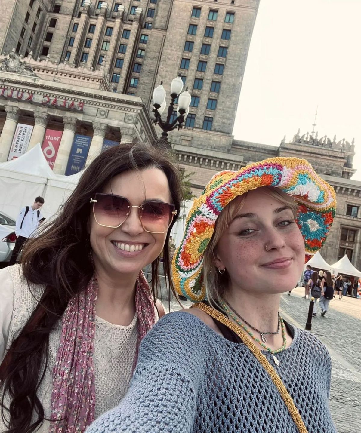 Katarzyna Pakosińska i Maja Wiaderny