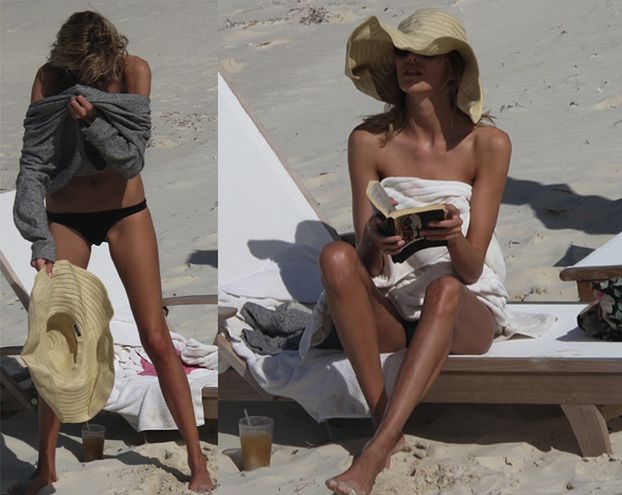 Anja Rubik w bikini, BEZ RETUSZU! (FOTO)