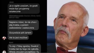 Niewzruszony Janusz Korwin-Mikke komentuje słowa członków swojej partii o gwałcie: "TROCHĘ PRZESADZILI"