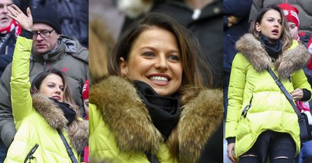 Lewandowska kibicuje Robertowi! (ZDJĘCIA)