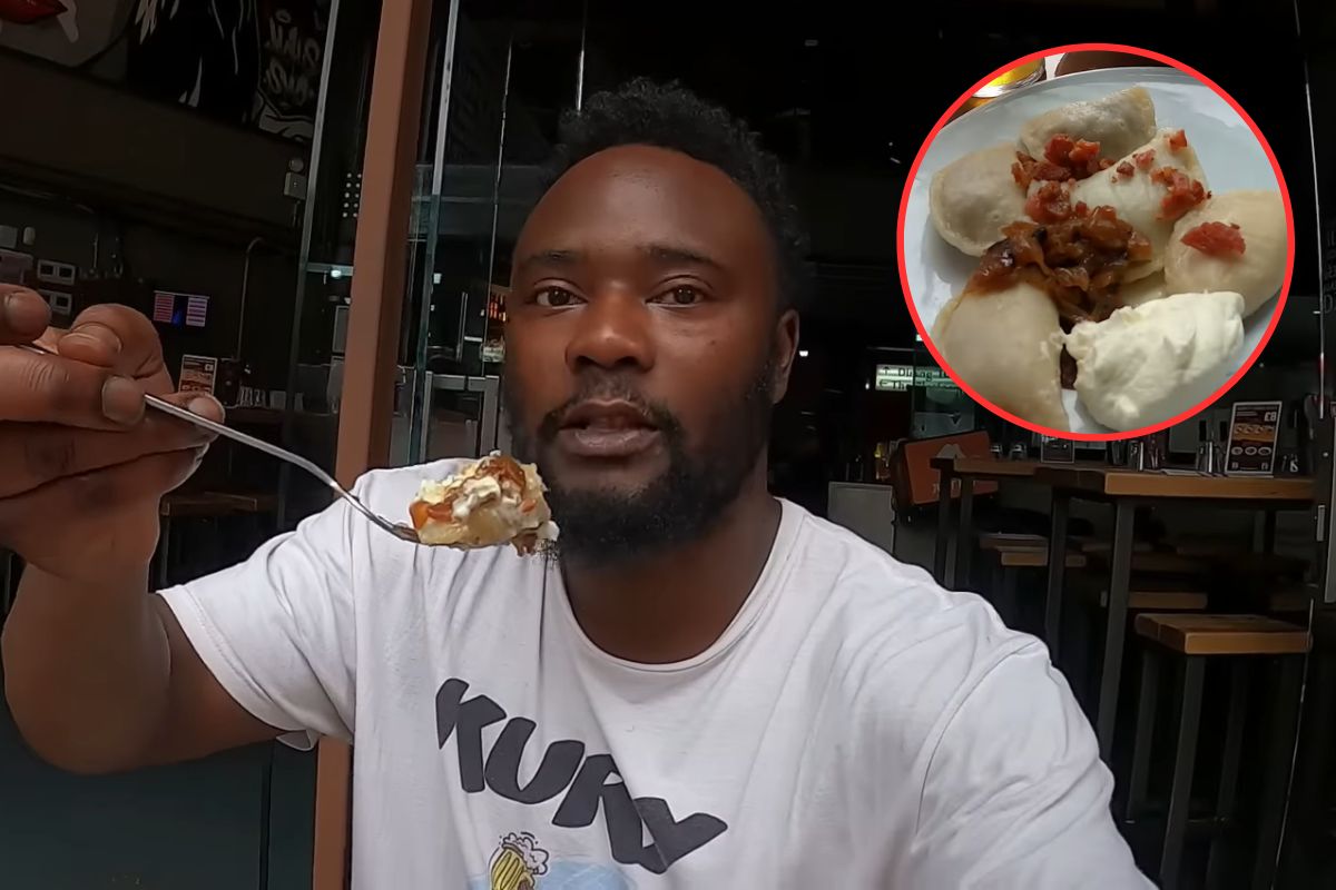 Czy pierogi posmakowały youtuberowi?