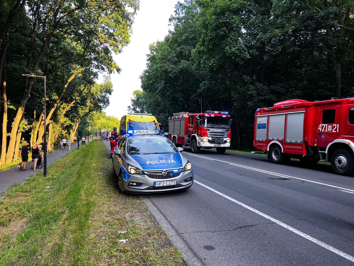 Wypadek na Mazowszu