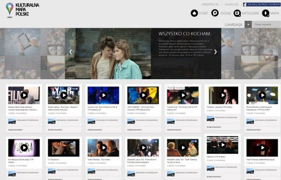 Kulturalna Mapa Polski - nowy portal społecznościowy TVP
