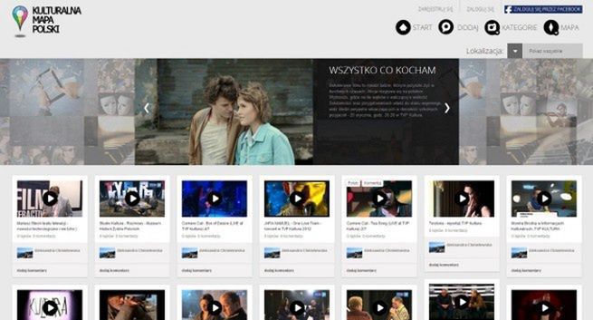 Kulturalna Mapa Polski - nowy portal społecznościowy TVP