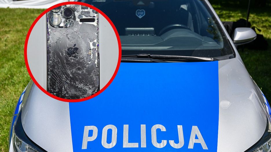 27-latek zniszczył dziecku telefon