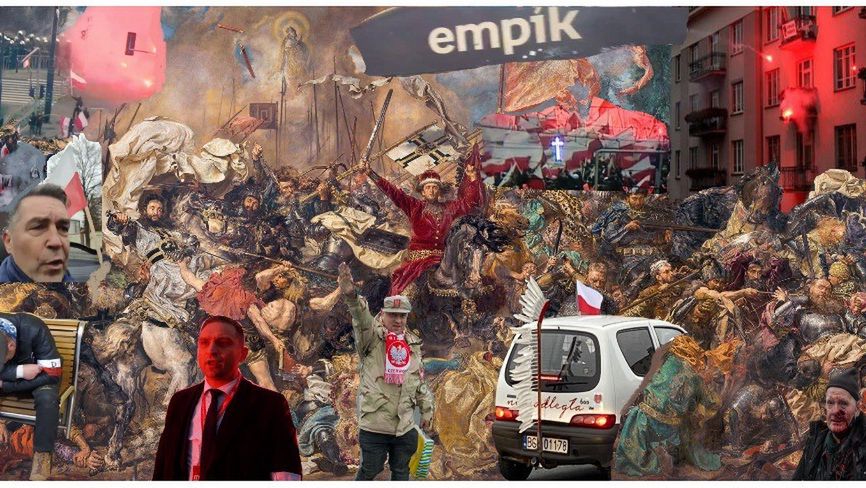"Bitwa pod Empikiem", autor nieznany