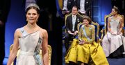 Księżniczka Wiktoria i królowa Sylwia BIJĄ PO OCZACH BOGACTWEM podczas ceremonii wręczenia Nagrody Nobla. Robią wrażenie?