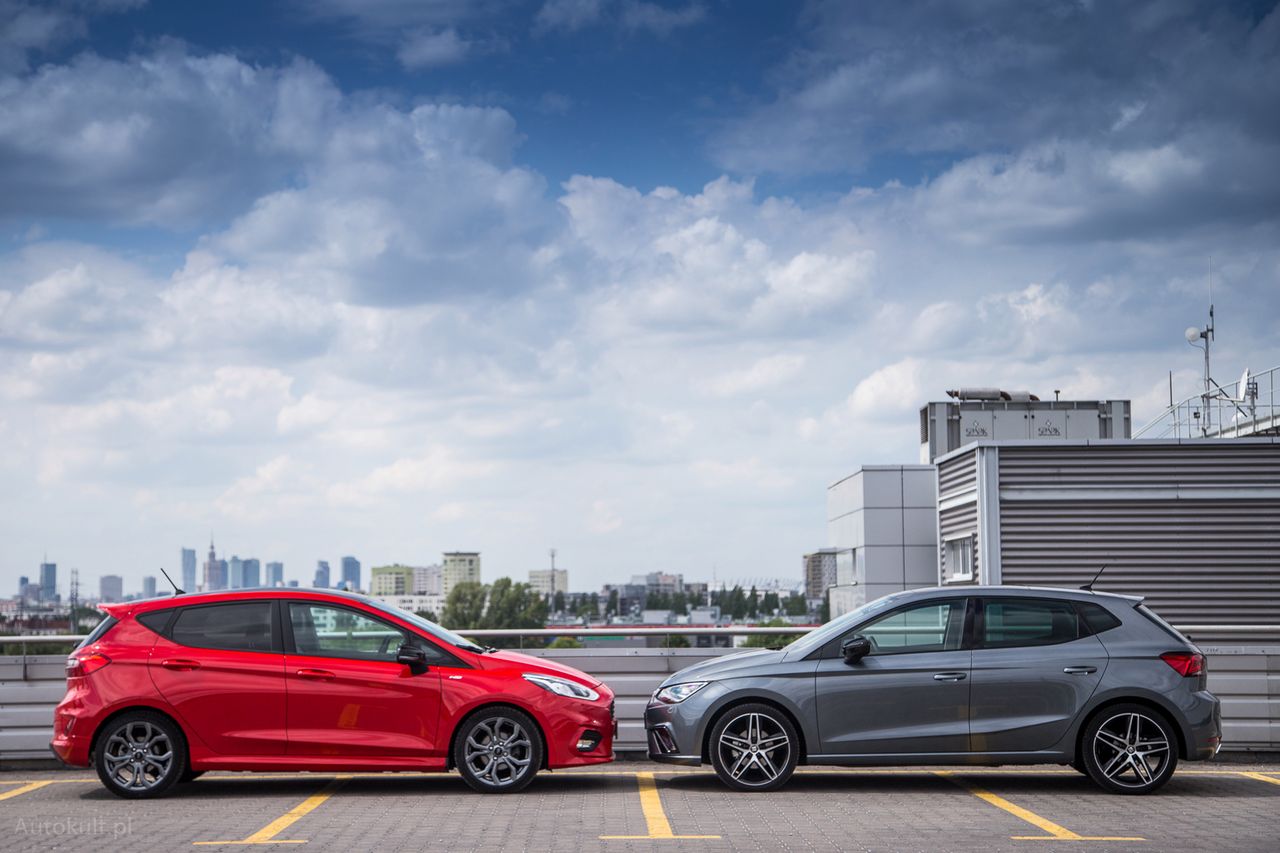 Ford Fiesta ST-Line (2018) vs Seat Ibiza FR (2018) (fot. Mateusz Żuchowski)