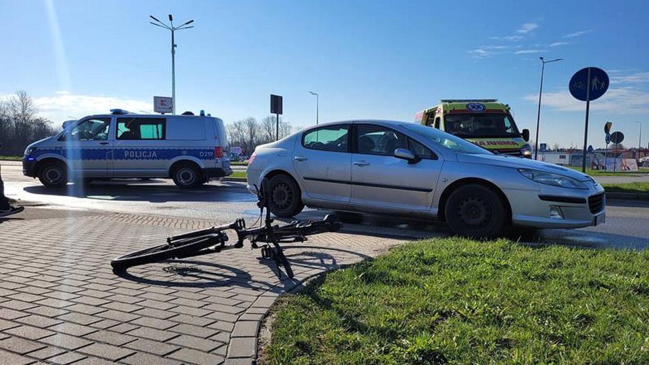 13-letnia rowerzystka potrącona w Świdniku