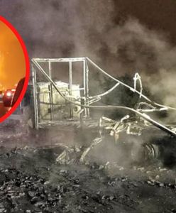 Potężna eksplozja na A4. Płomienie miały kilkanaście metrów