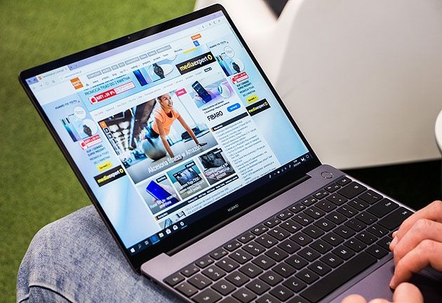 Huawei MateBook 13 kąty widzenia