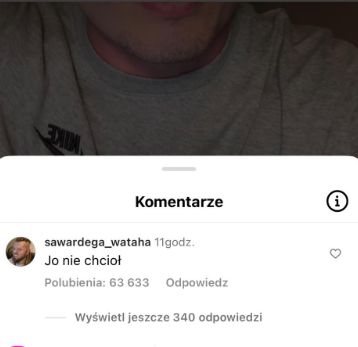 Komentarz Wardęgi pod oświadczeniem Dubiela 