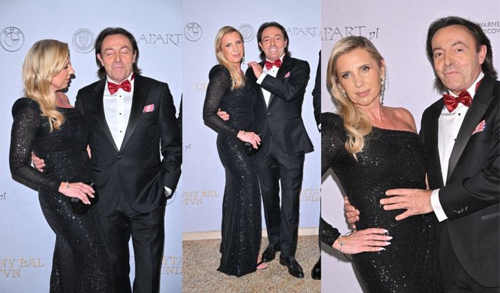 Michel Moran z nową partnerką na Balu Fundacji TVN