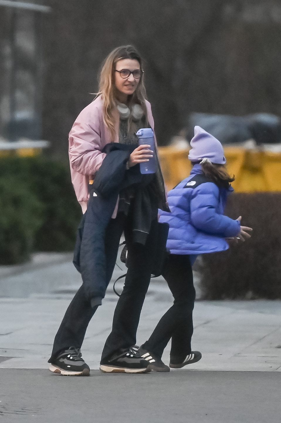 Joanna Koroniewska i Maciej Dowbor sfotografowani na mieście