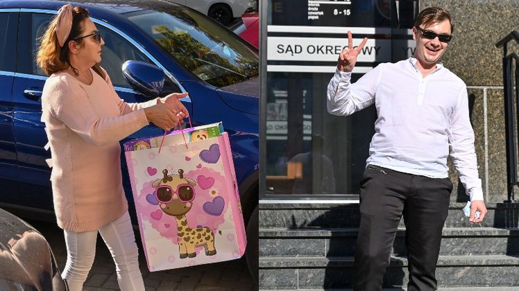 Danuta Martyniuk na rozprawę rozwodową syna przywiozła prezenty dla wnuczki