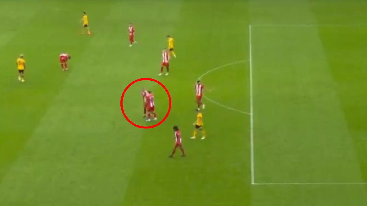 Spięcie na meczu Premier League