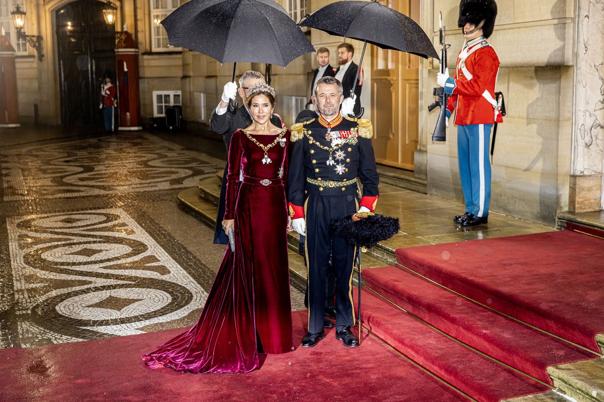 Księżna Maria i książę koronny Fryderyk
