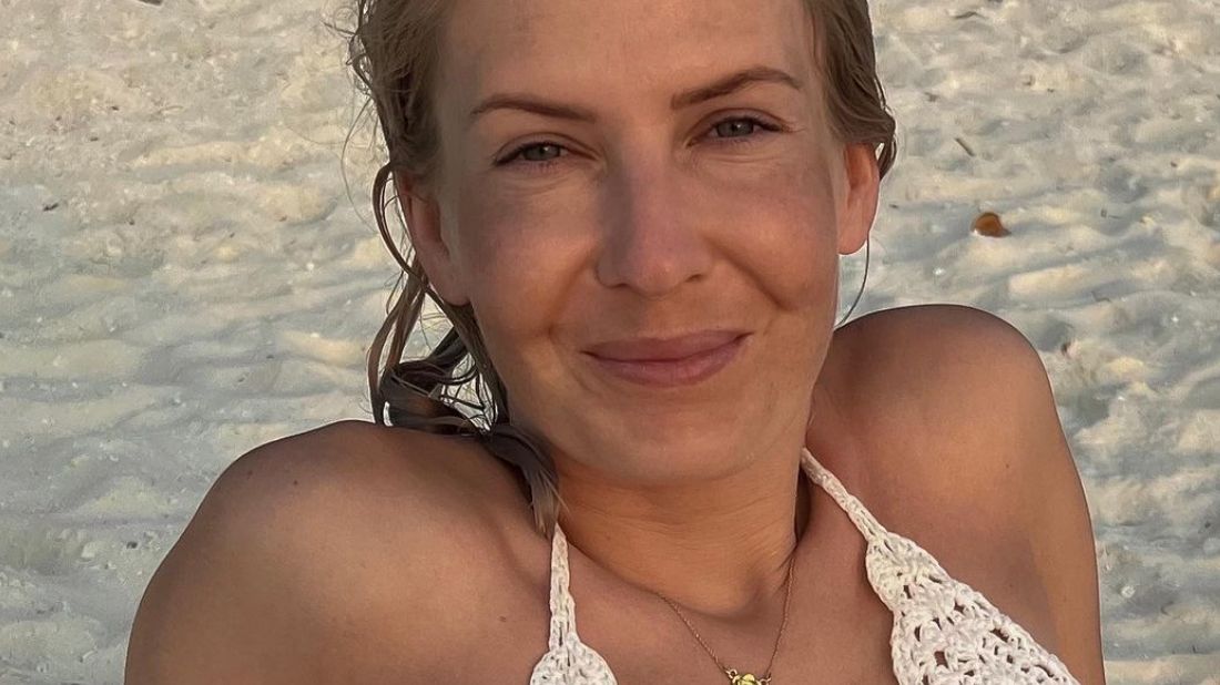 Edyta Pazura włożyła modny komplet