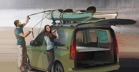 Volkswagen Caddy Beach zadebiutuje we wrześniu. Będzie jak mała California