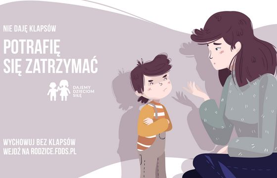 „Potrafię się zatrzymać” w kampanii promującej wychowywanie dzieci bez dawania klapsów (wideo)