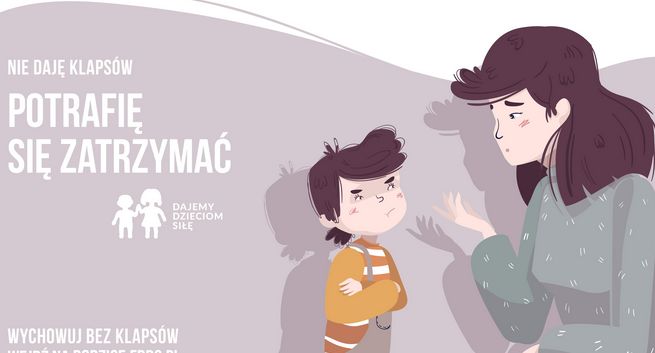 „Potrafię się zatrzymać” w kampanii promującej wychowywanie dzieci bez dawania klapsów (wideo)
