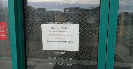 Wymarłe centrum handlowe powraca. Fort Wola będzie ponownie otwarty
