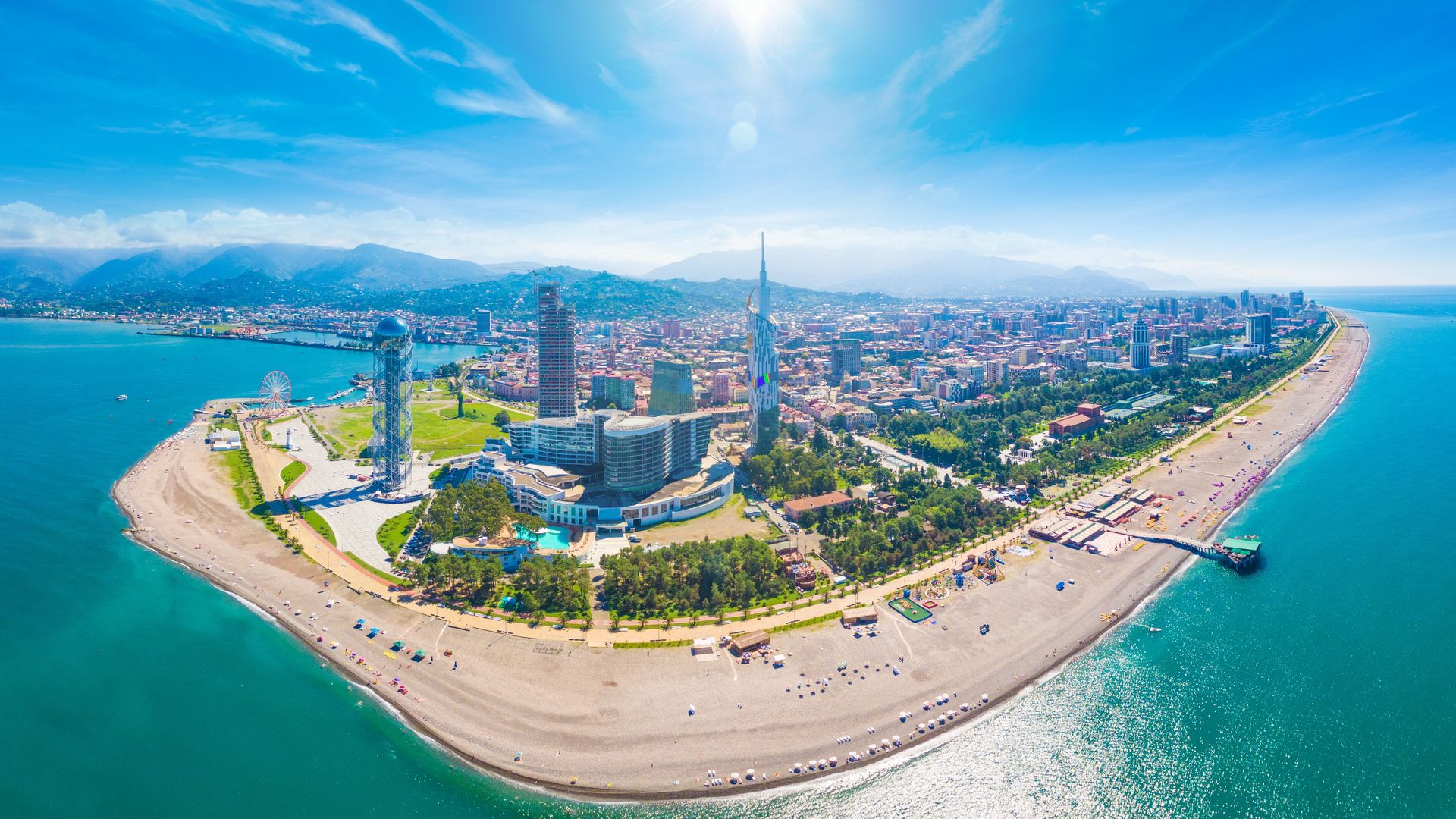 Batumi z lotu ptaka