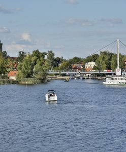 Helikopter spadł do jeziora pod Mikołajkami