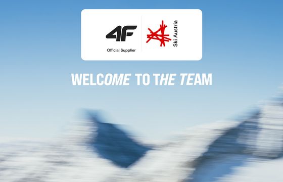 4F przez cztery lata sponsorem technicznym Ski Austria