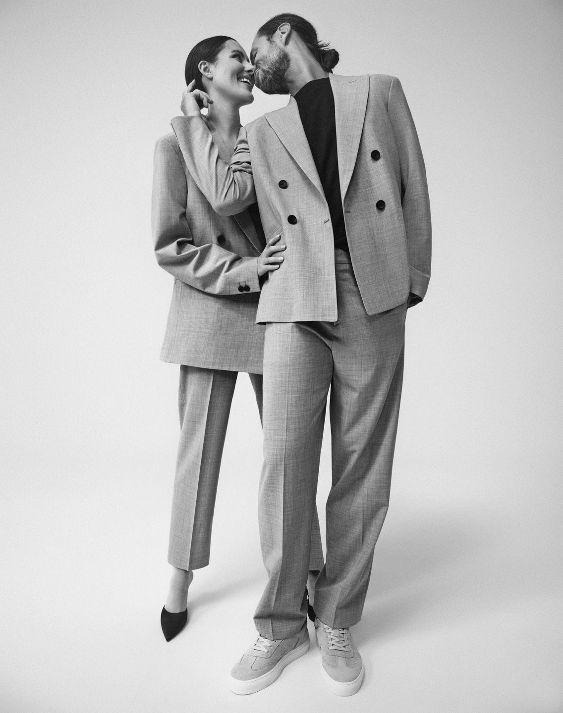 Grzegorz i Célia Krychowiak. 