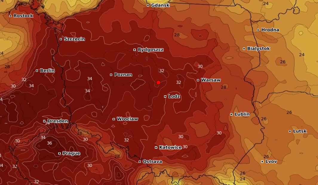 Upały w całej Polsce