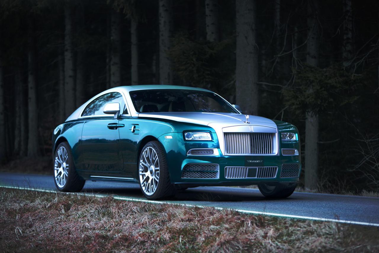 Mansory Rolls-Royce Wraith - 740 KM zmierza do Genewy