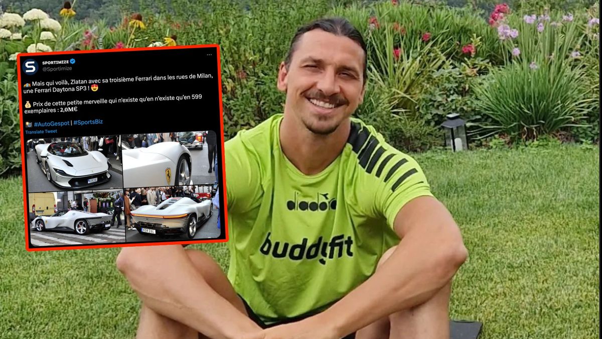 Zlatan Ibrahimović ma niesamowite auto