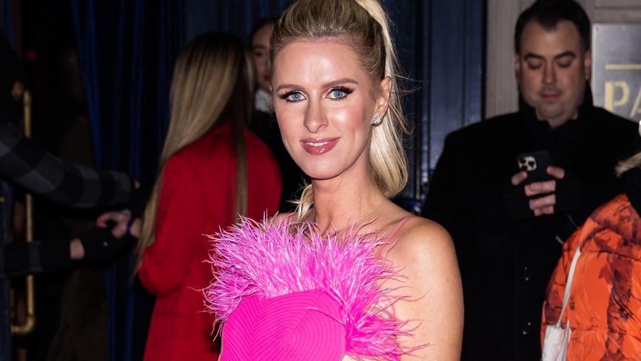 Nicky Hilton cała w różu