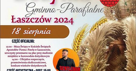 Dożynki w Łaszczowie 2024. Gwiazdą imprezy zespół Solaris. Zobacz godzinowy program