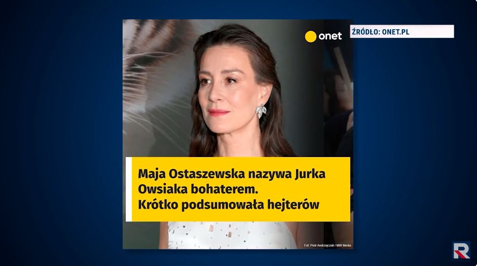 TV Republika uderza w Racewicz, Młynarską i Ostaszewską