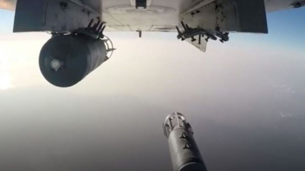 Rosjanie bombardują  swoje terytoria 