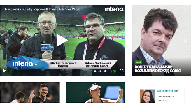 Dział sportowy Interii: współpraca z Eleven Sports zamiast z Eurosportem