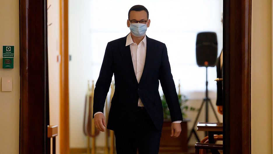 Koronawirus w Polsce. Premier Mateusz Morawiecki
