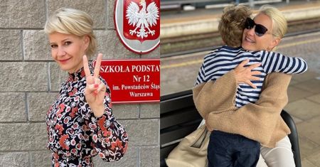Małgorzata Kożuchowska zabrała syna NA WYBORY. Jan Franciszek rośnie jak na drożdżach? (FOTO)