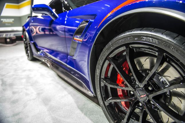 Poważny zestaw hamulcowy w Corvette Grand Sport