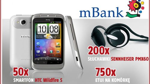 HTC Wildfire S za korzystanie z mBanku 1
